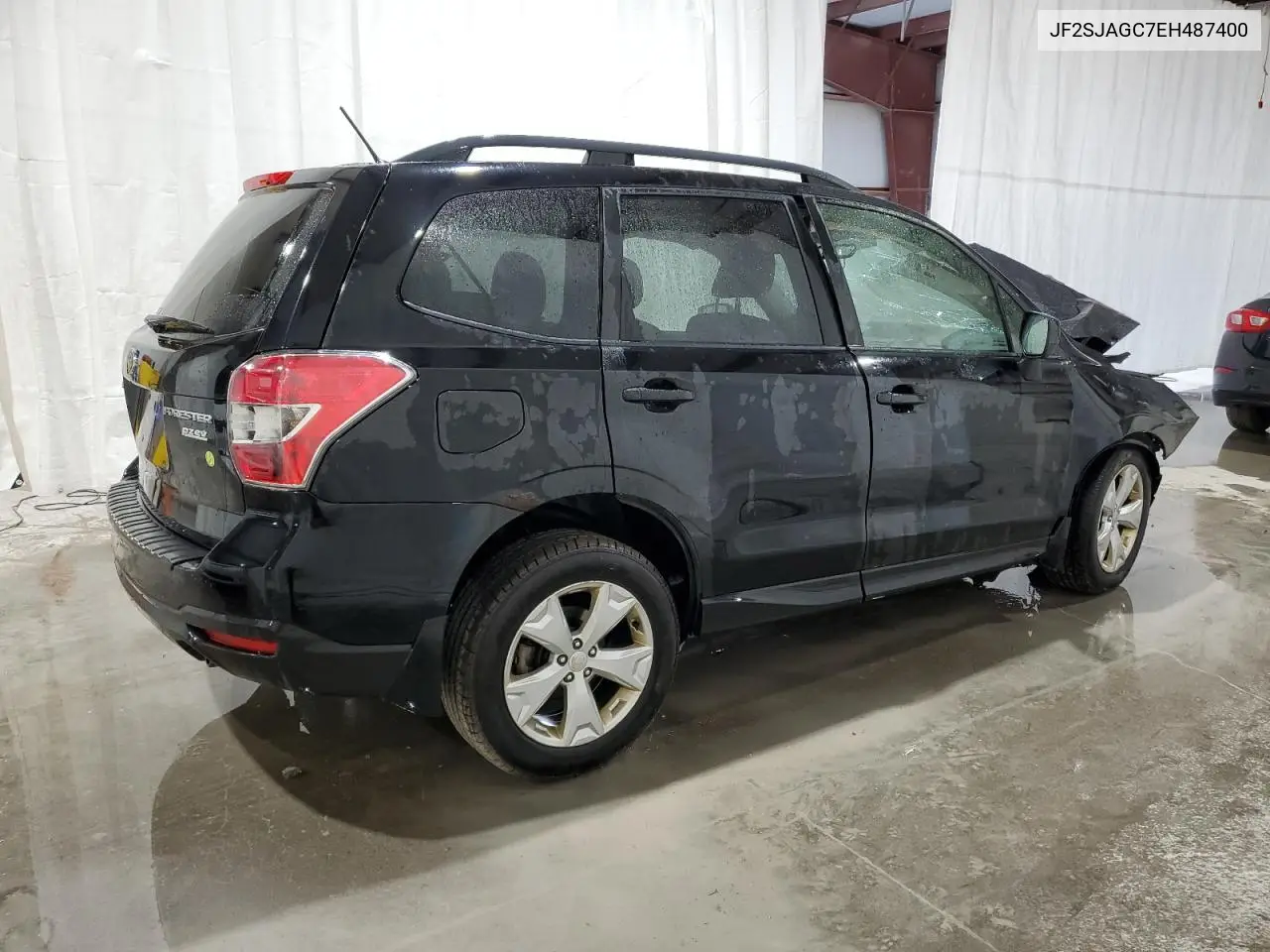 2014 Subaru Forester 2.5I Premium VIN: JF2SJAGC7EH487400 Lot: 63229825