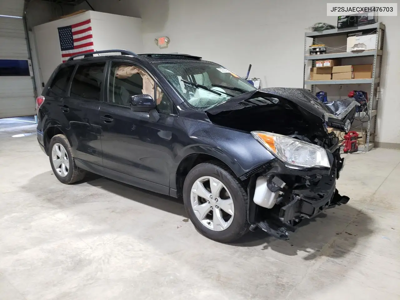 2014 Subaru Forester 2.5I Premium VIN: JF2SJAECXEH476703 Lot: 63232795