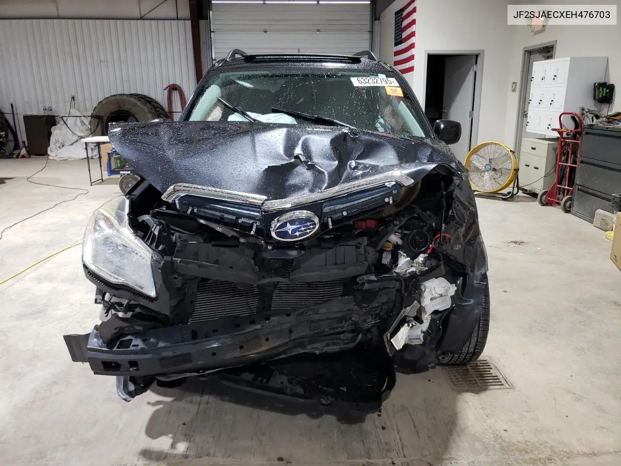 2014 Subaru Forester 2.5I Premium VIN: JF2SJAECXEH476703 Lot: 63232795