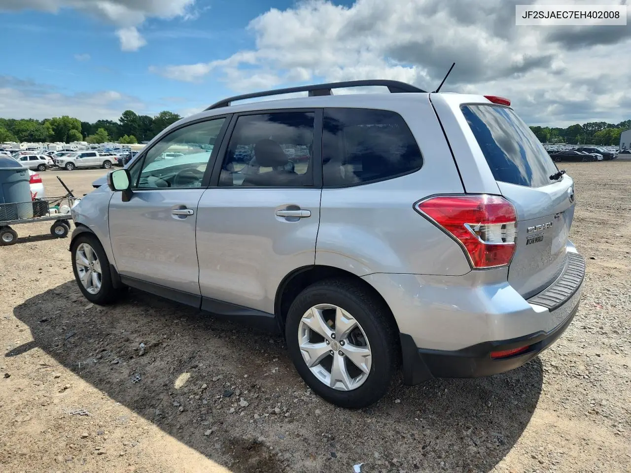 2014 Subaru Forester 2.5I Premium VIN: JF2SJAEC7EH402008 Lot: 63279665