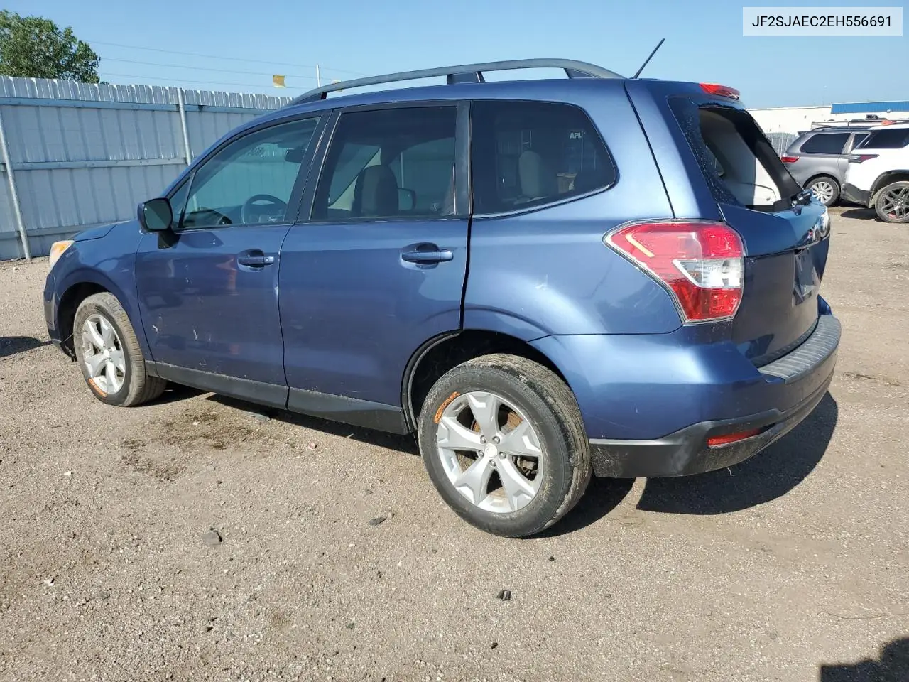 2014 Subaru Forester 2.5I Premium VIN: JF2SJAEC2EH556691 Lot: 63416655