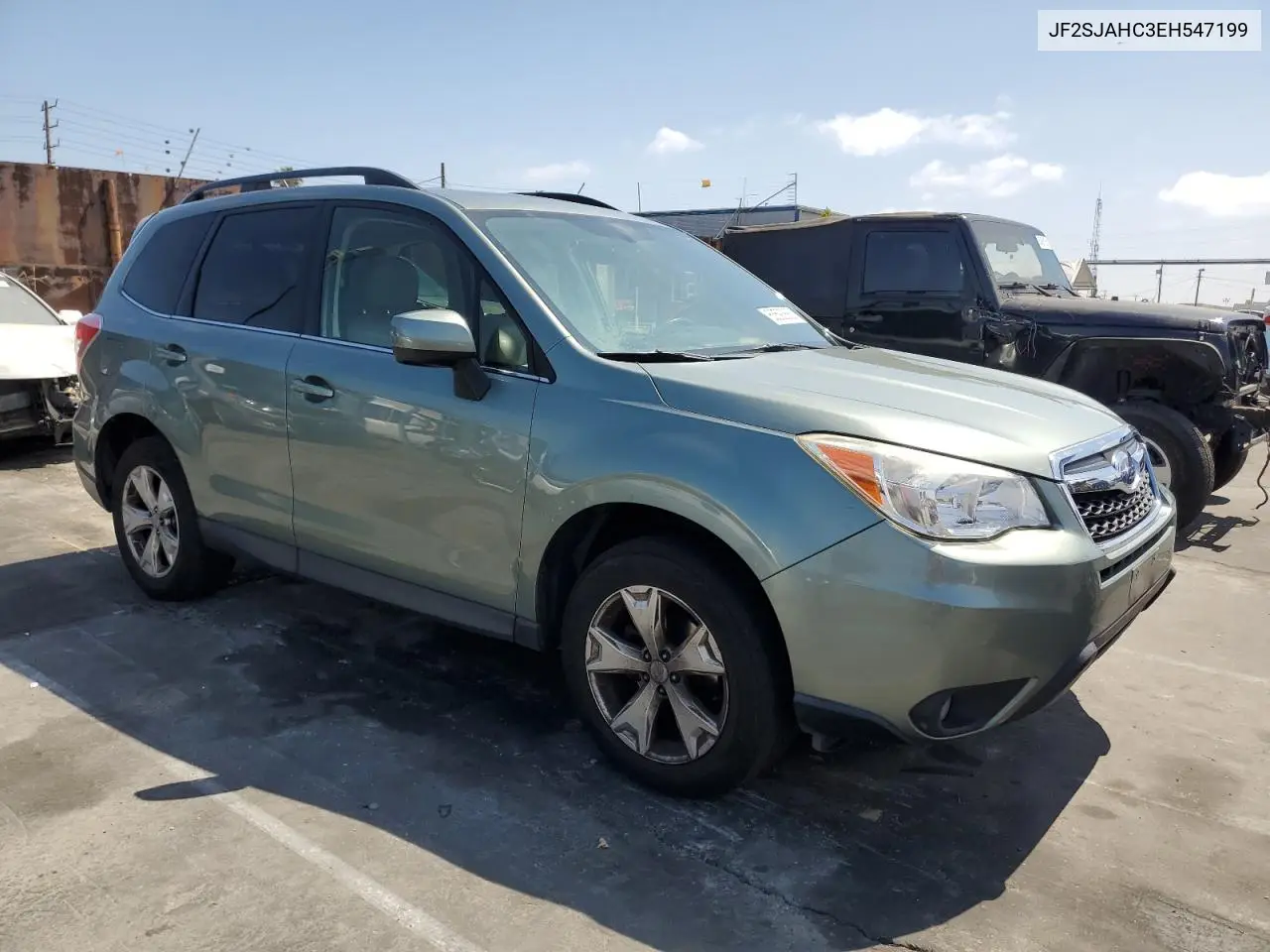 2014 Subaru Forester 2.5I Limited VIN: JF2SJAHC3EH547199 Lot: 63592885