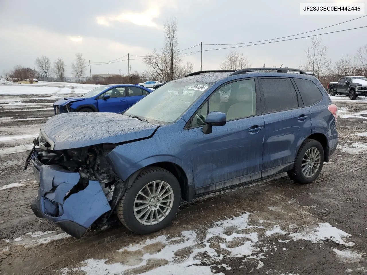 2014 Subaru Forester 2.5I Premium VIN: JF2SJCBC0EH442446 Lot: 83544394