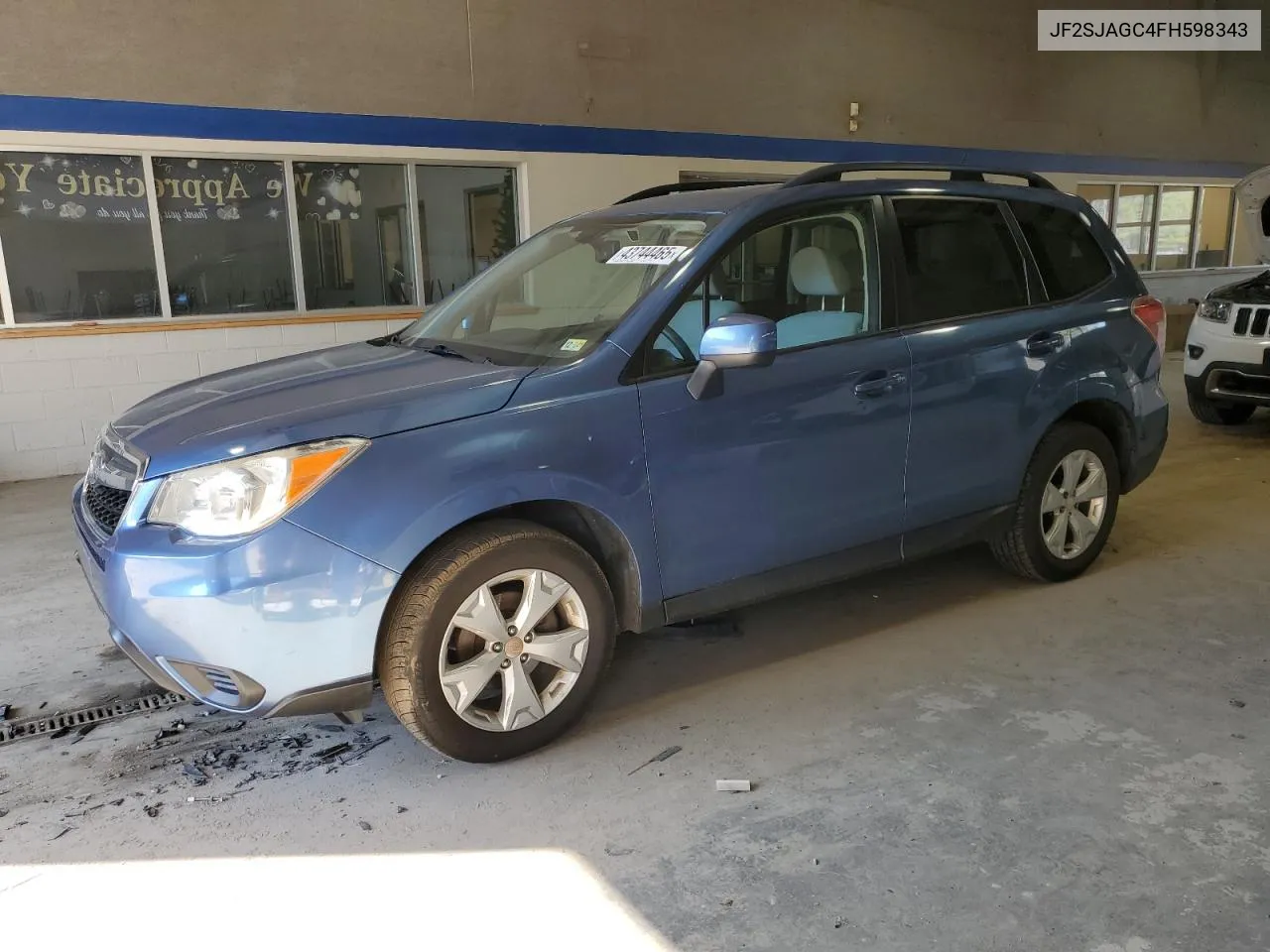 2015 Subaru Forester 2.5I Premium VIN: JF2SJAGC4FH598343 Lot: 43744465