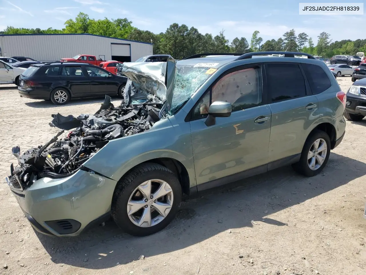 2015 Subaru Forester 2.5I Premium VIN: JF2SJADC2FH818339 Lot: 54275165