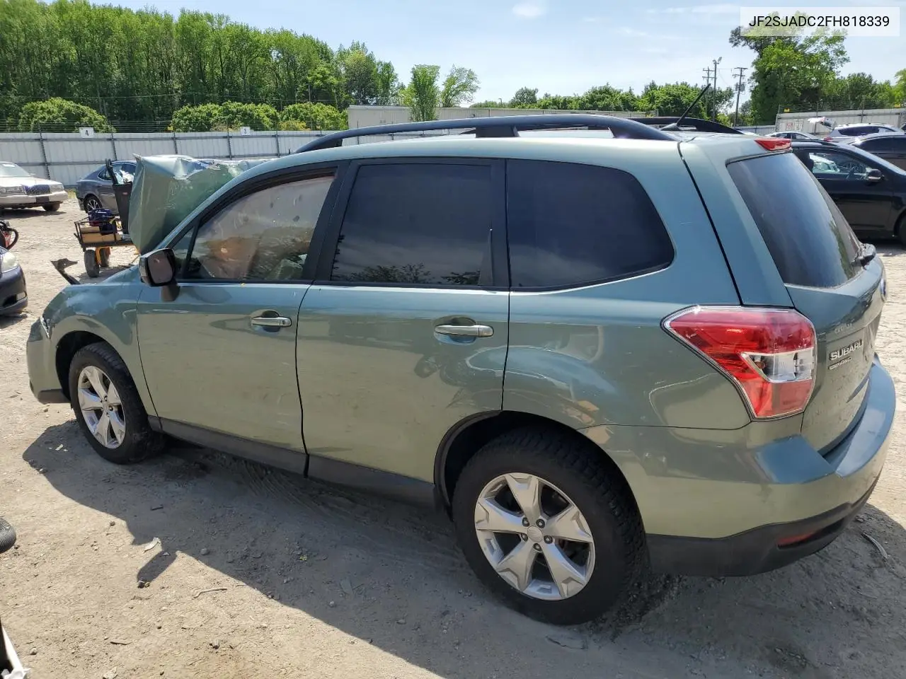 2015 Subaru Forester 2.5I Premium VIN: JF2SJADC2FH818339 Lot: 54275165