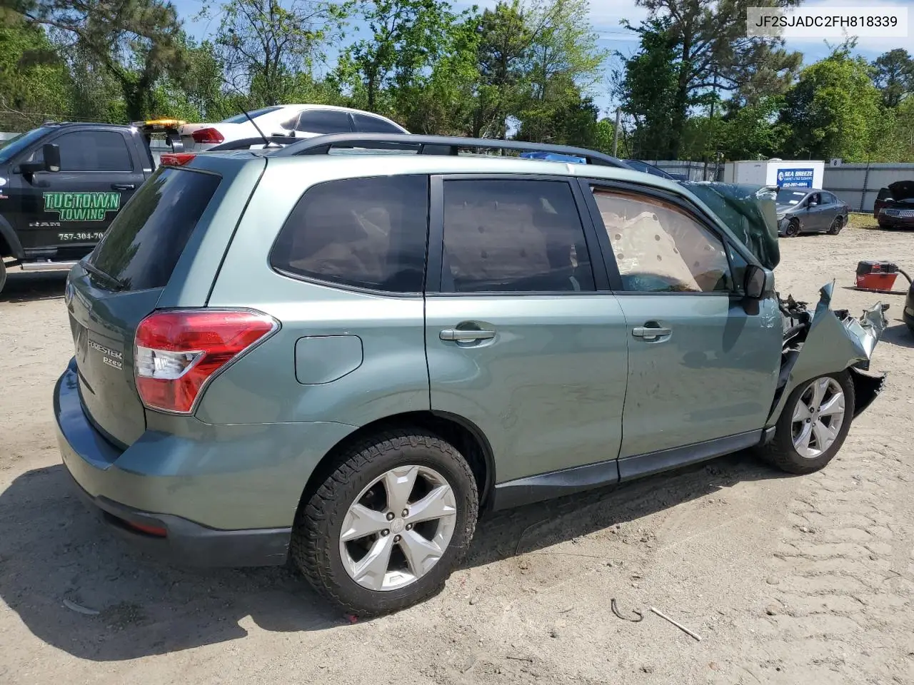 2015 Subaru Forester 2.5I Premium VIN: JF2SJADC2FH818339 Lot: 54275165