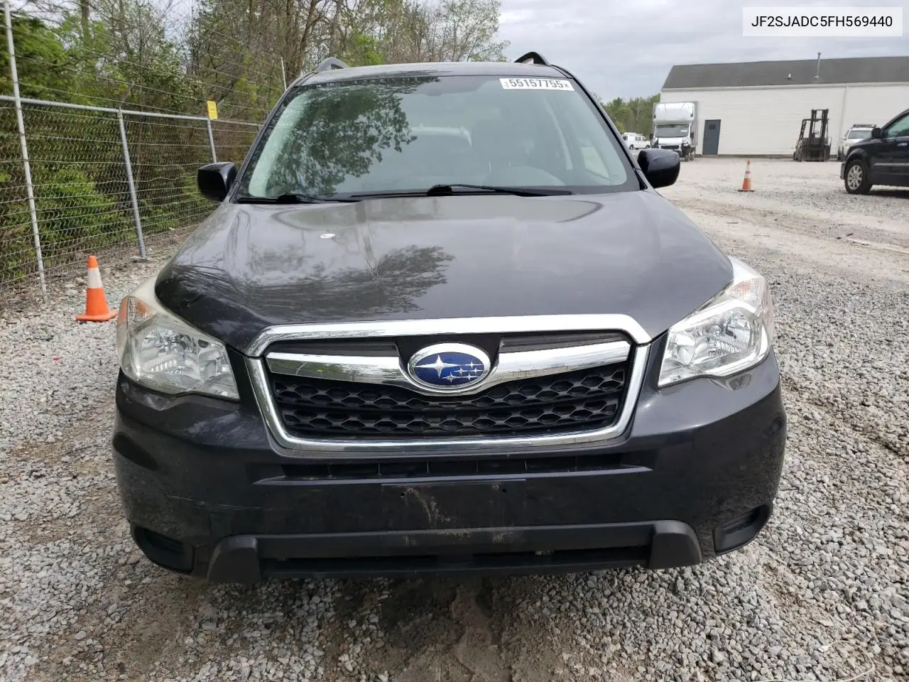 2015 Subaru Forester 2.5I Premium VIN: JF2SJADC5FH569440 Lot: 55157755