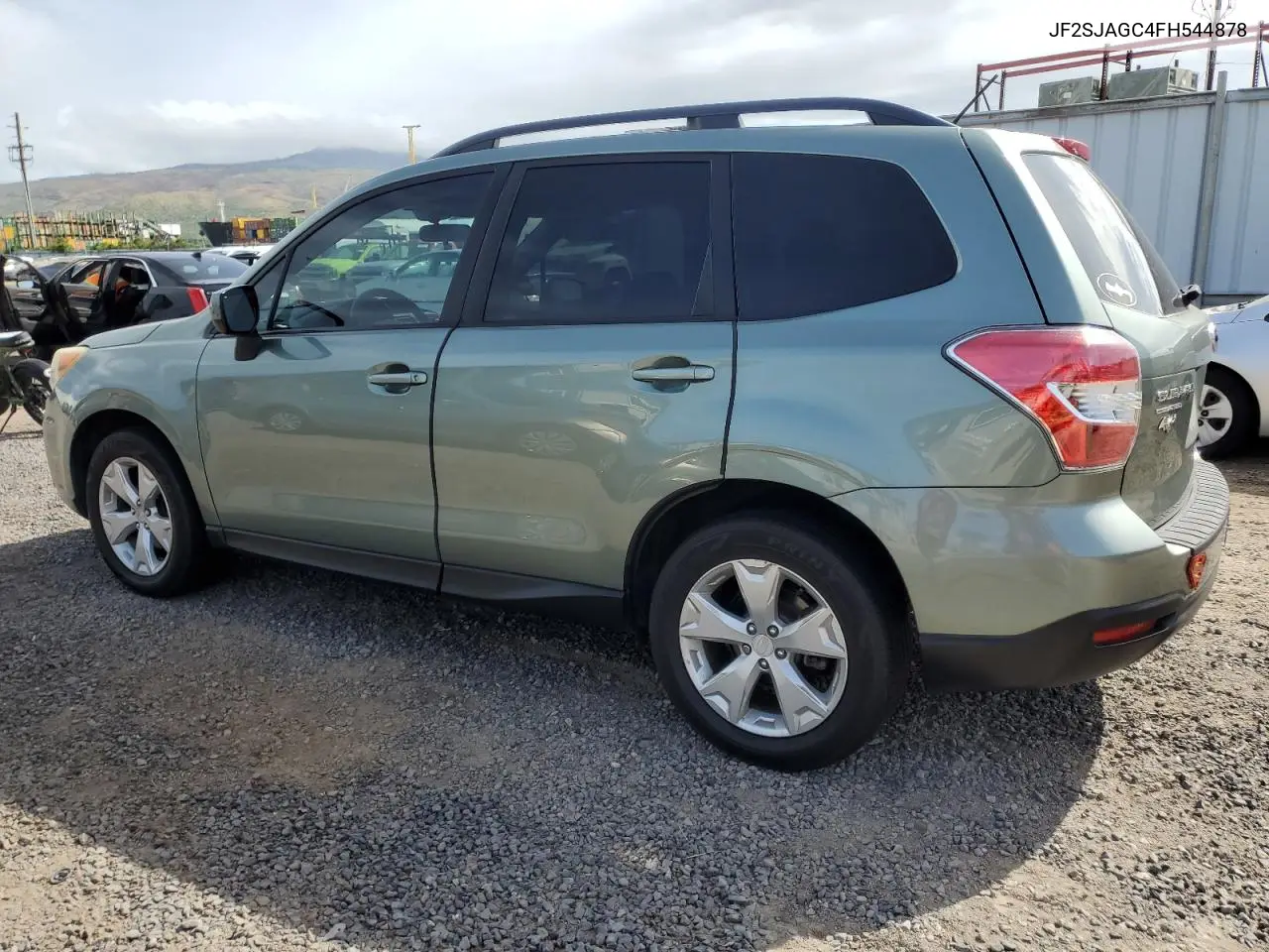 2015 Subaru Forester 2.5I Premium VIN: JF2SJAGC4FH544878 Lot: 55889475
