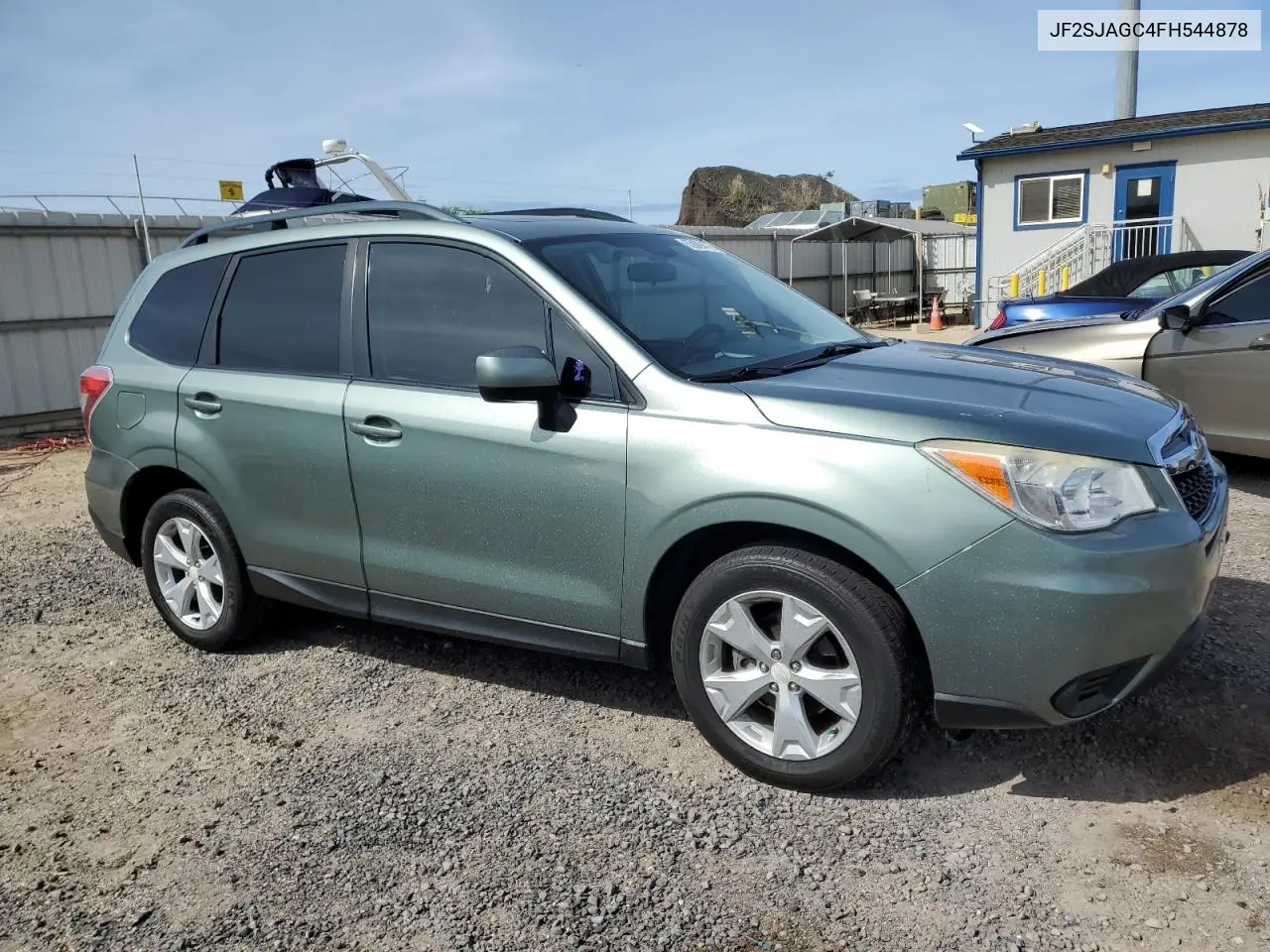2015 Subaru Forester 2.5I Premium VIN: JF2SJAGC4FH544878 Lot: 55889475