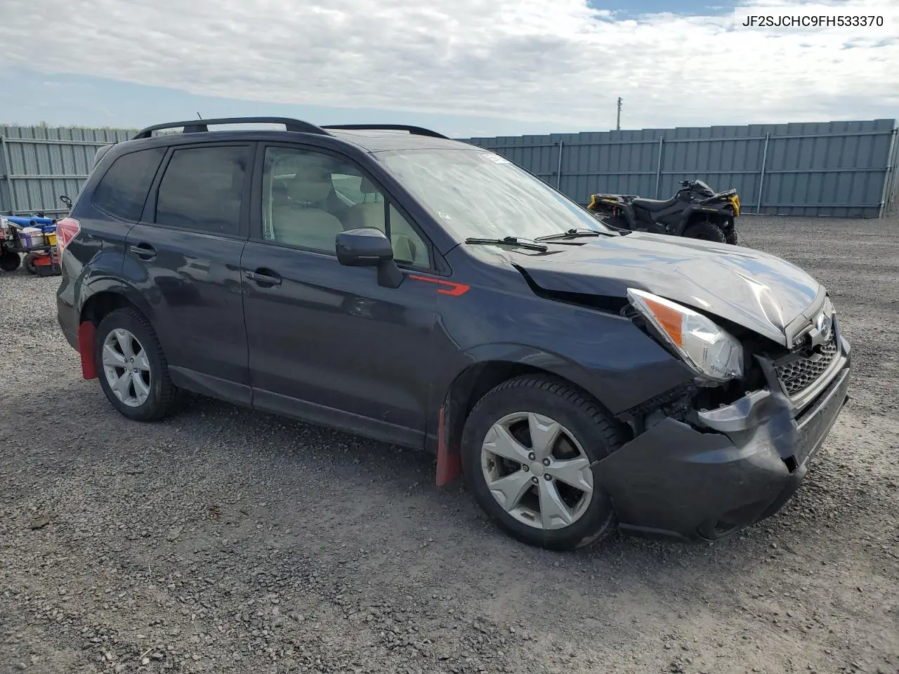 2015 Subaru Forester 2.5I Limited VIN: JF2SJCHC9FH533370 Lot: 55947255