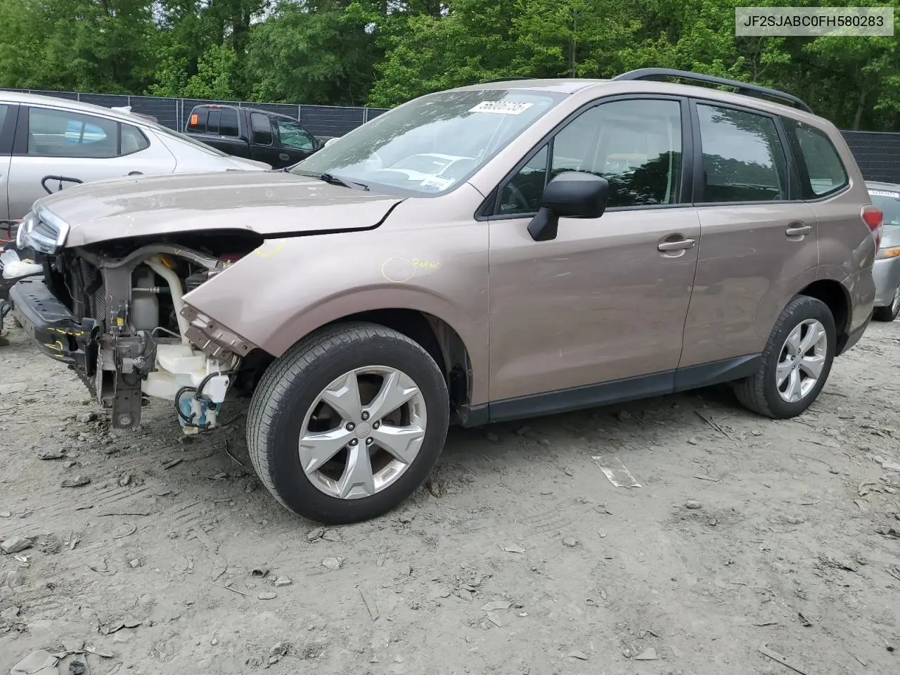 2015 Subaru Forester 2.5I VIN: JF2SJABC0FH580283 Lot: 56006735
