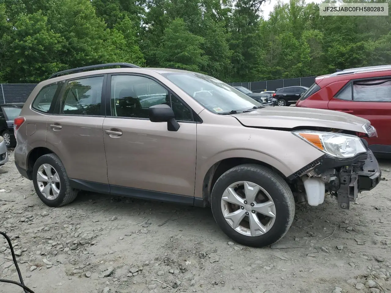 2015 Subaru Forester 2.5I VIN: JF2SJABC0FH580283 Lot: 56006735