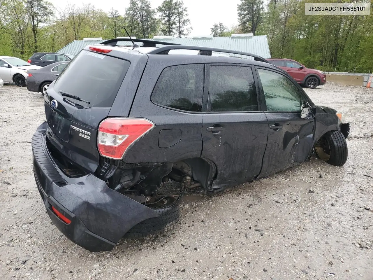 2015 Subaru Forester 2.5I Premium VIN: JF2SJADC1FH588101 Lot: 56101875