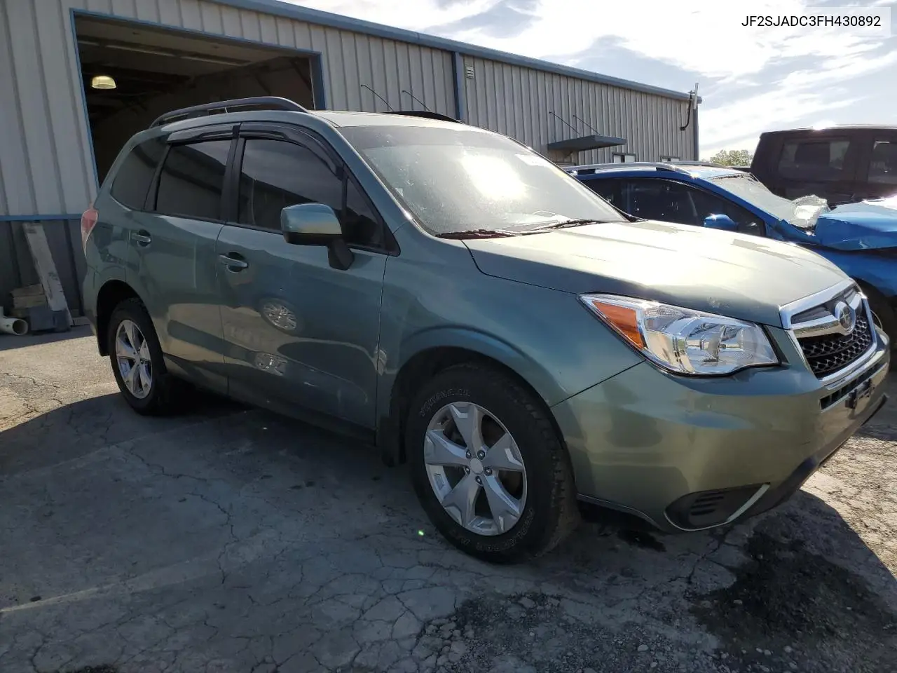 2015 Subaru Forester 2.5I Premium VIN: JF2SJADC3FH430892 Lot: 56333325