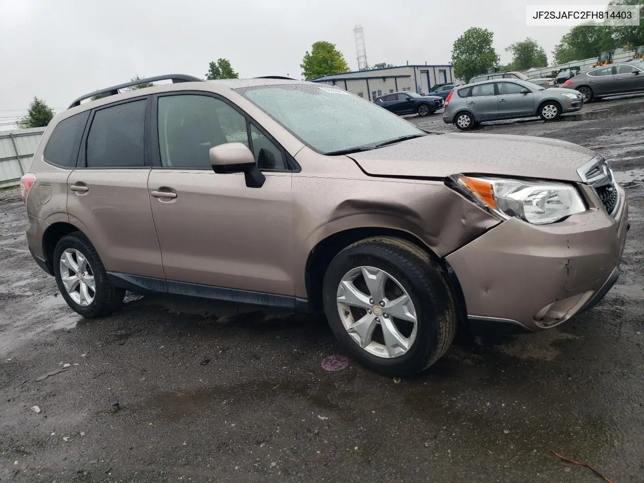 2015 Subaru Forester 2.5I Premium VIN: JF2SJAFC2FH814403 Lot: 56585845