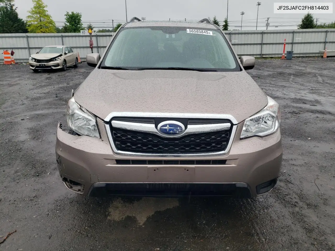2015 Subaru Forester 2.5I Premium VIN: JF2SJAFC2FH814403 Lot: 56585845