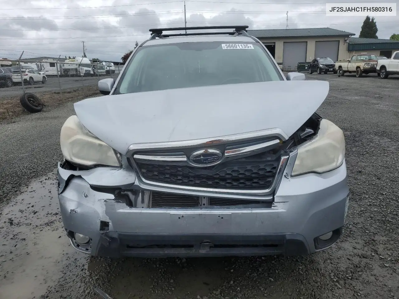 2015 Subaru Forester 2.5I Limited VIN: JF2SJAHC1FH580316 Lot: 56601135