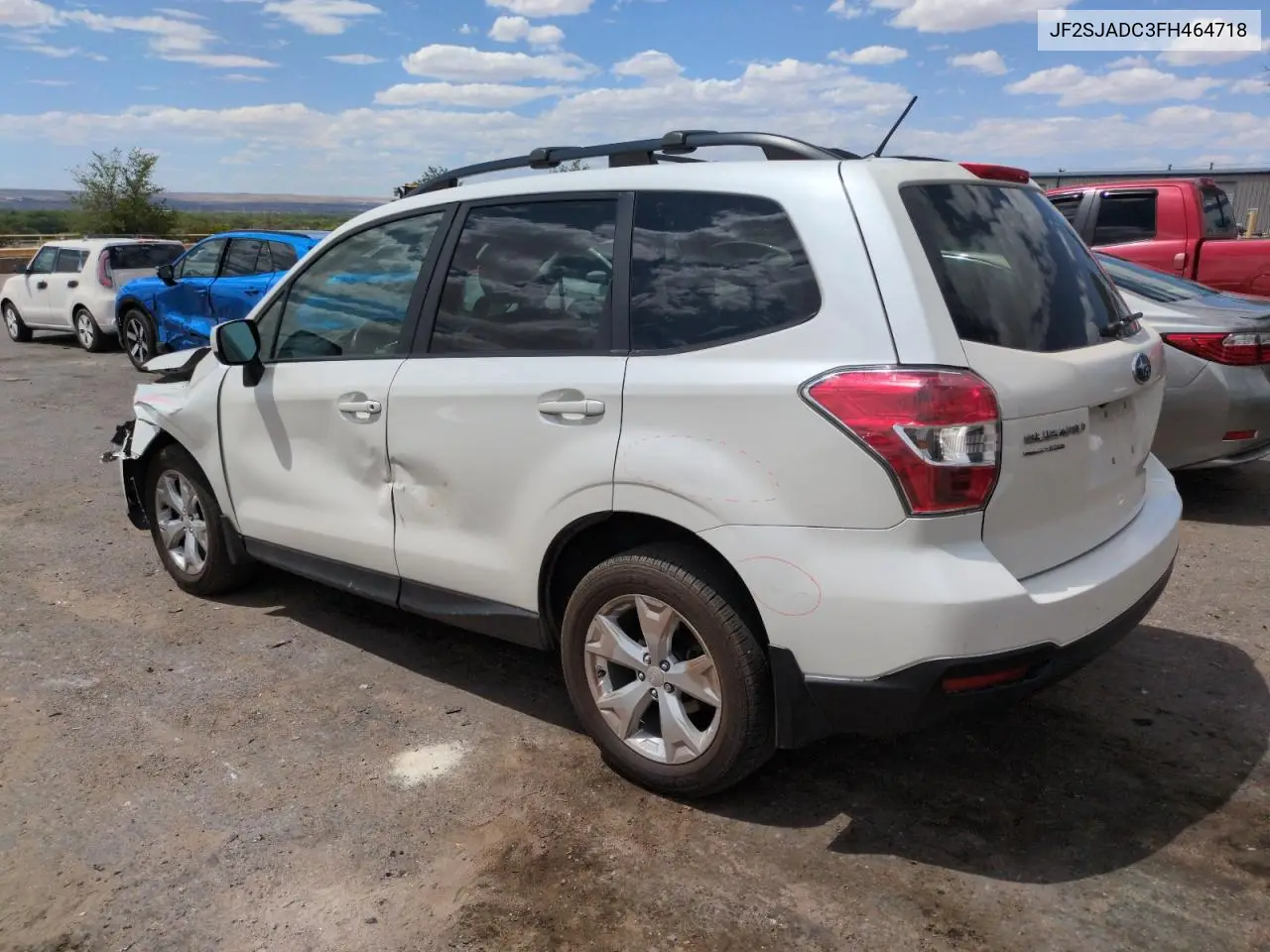 2015 Subaru Forester 2.5I Premium VIN: JF2SJADC3FH464718 Lot: 56723255