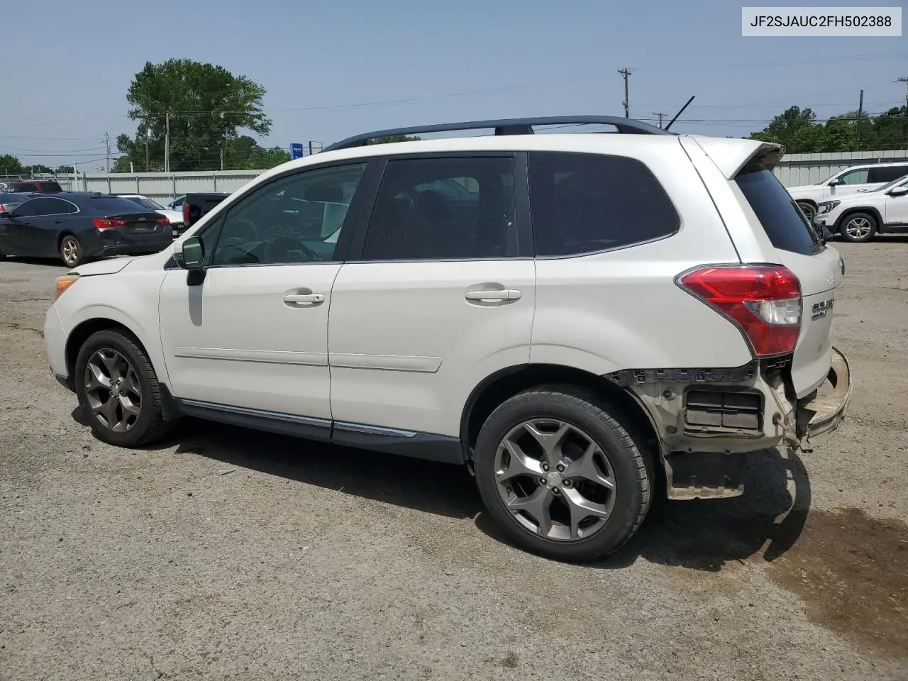 2015 Subaru Forester 2.5I Touring VIN: JF2SJAUC2FH502388 Lot: 56850335