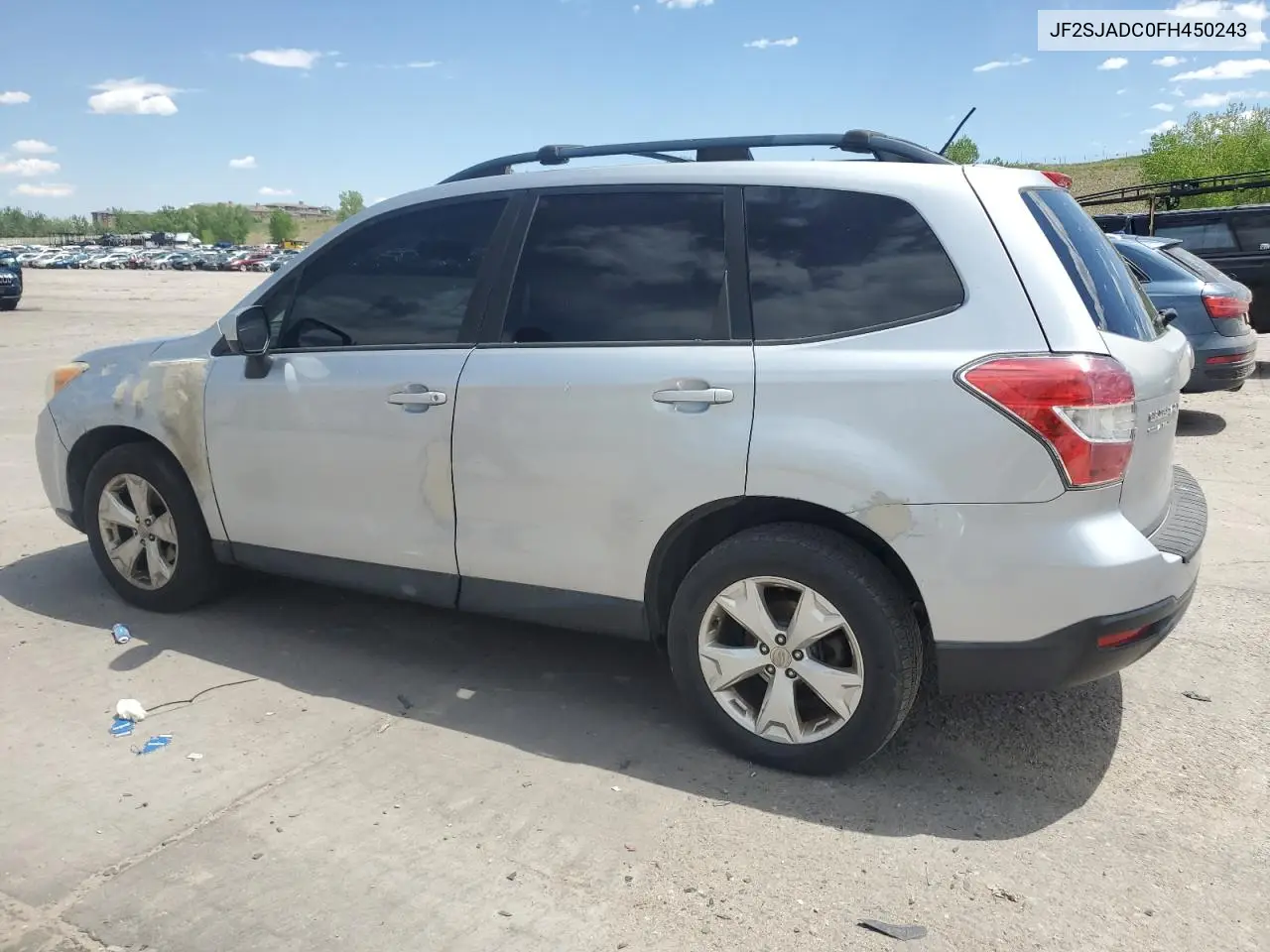 2015 Subaru Forester 2.5I Premium VIN: JF2SJADC0FH450243 Lot: 56870045