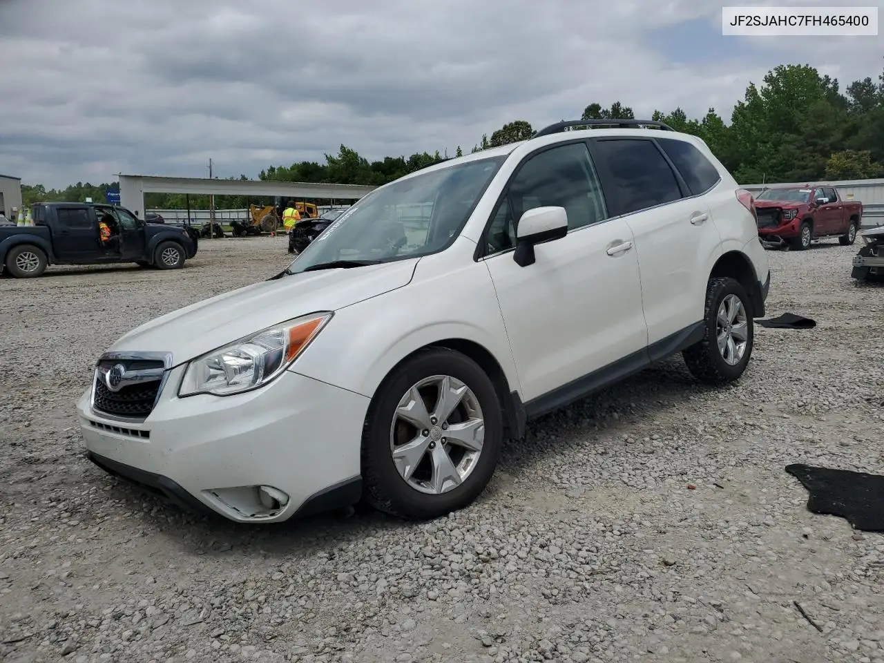 2015 Subaru Forester 2.5I Limited VIN: JF2SJAHC7FH465400 Lot: 56885705