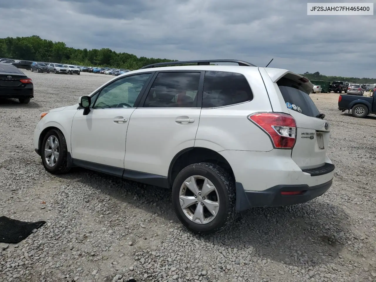 2015 Subaru Forester 2.5I Limited VIN: JF2SJAHC7FH465400 Lot: 56885705