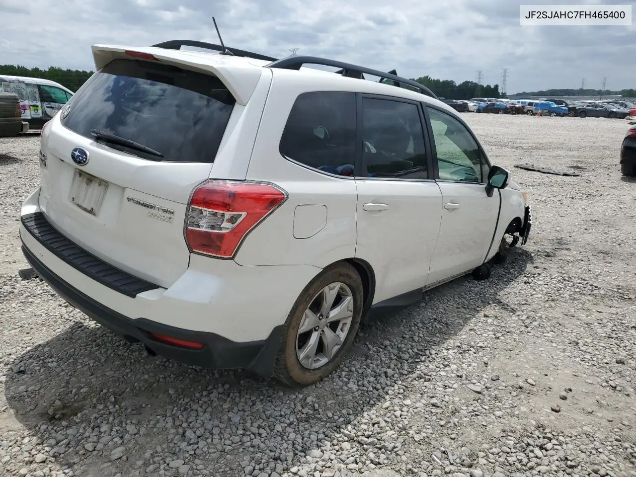 2015 Subaru Forester 2.5I Limited VIN: JF2SJAHC7FH465400 Lot: 56885705