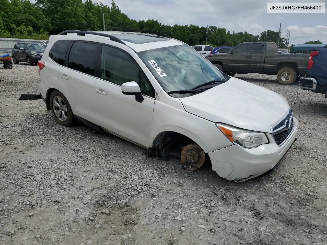 2015 Subaru Forester 2.5I Limited VIN: JF2SJAHC7FH465400 Lot: 56885705