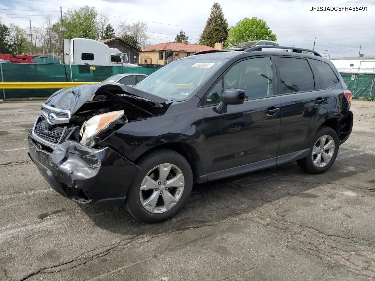 2015 Subaru Forester 2.5I Premium VIN: JF2SJADC5FH456491 Lot: 56969855