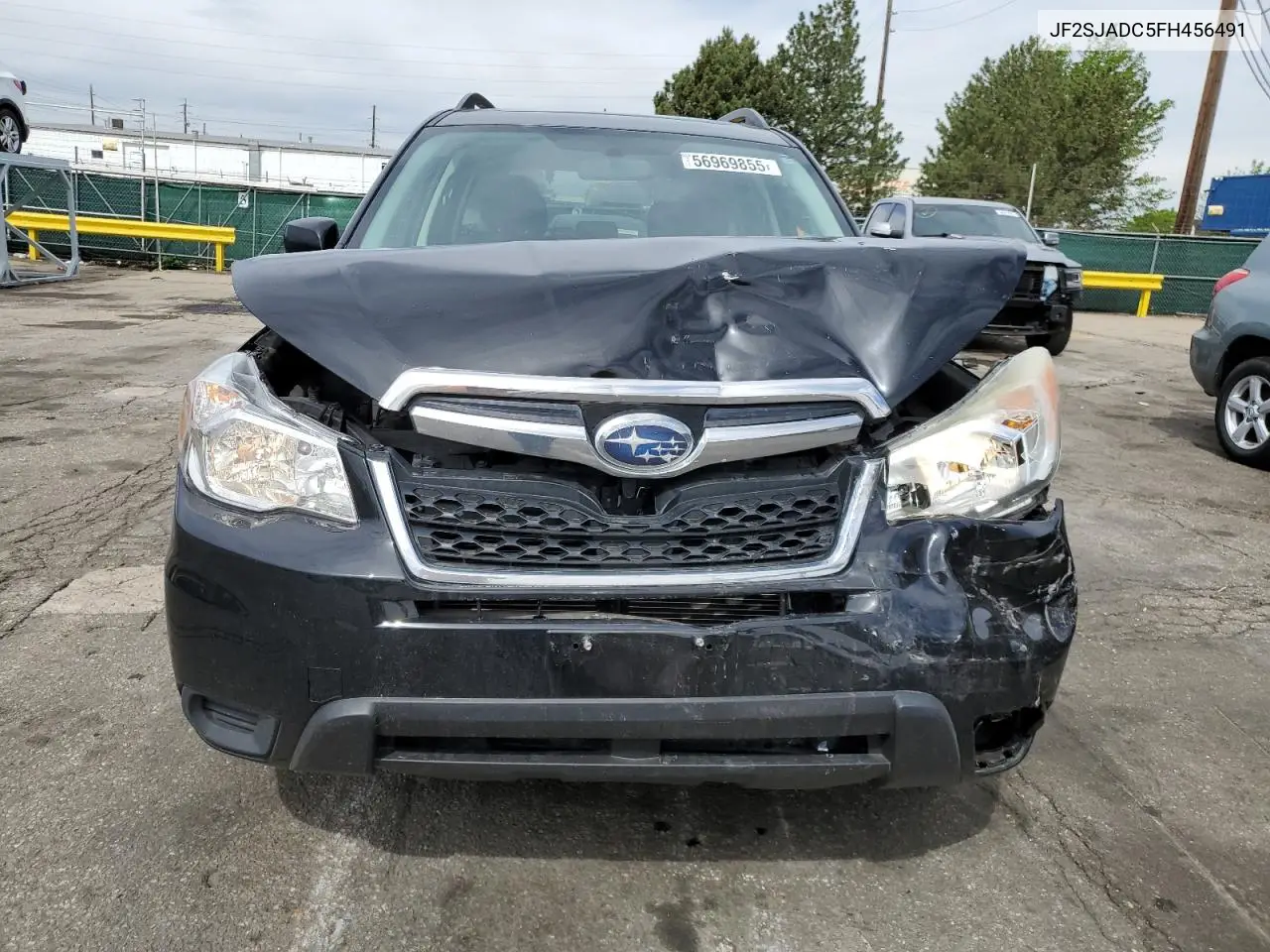 2015 Subaru Forester 2.5I Premium VIN: JF2SJADC5FH456491 Lot: 56969855