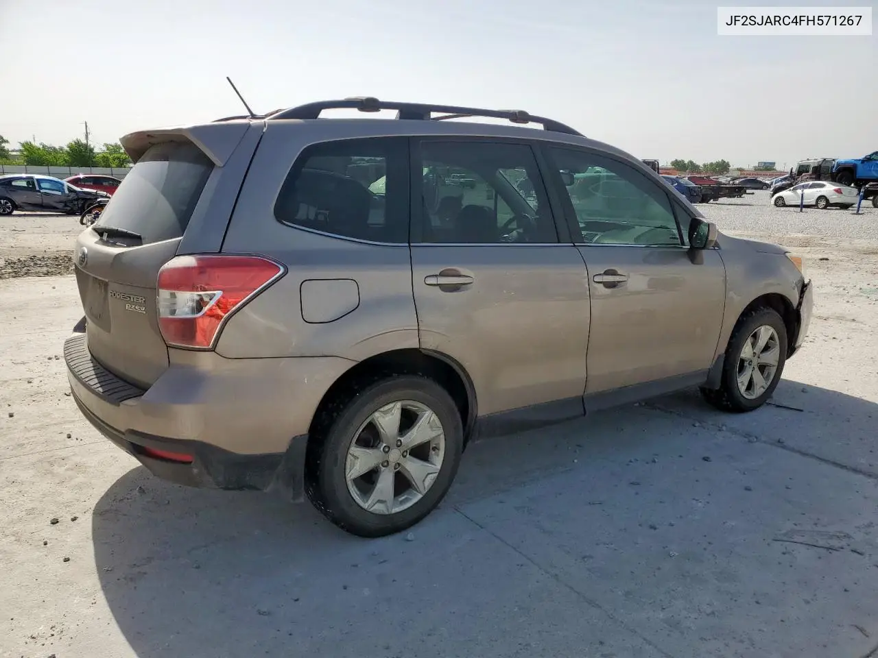 2015 Subaru Forester 2.5I Limited VIN: JF2SJARC4FH571267 Lot: 56990365