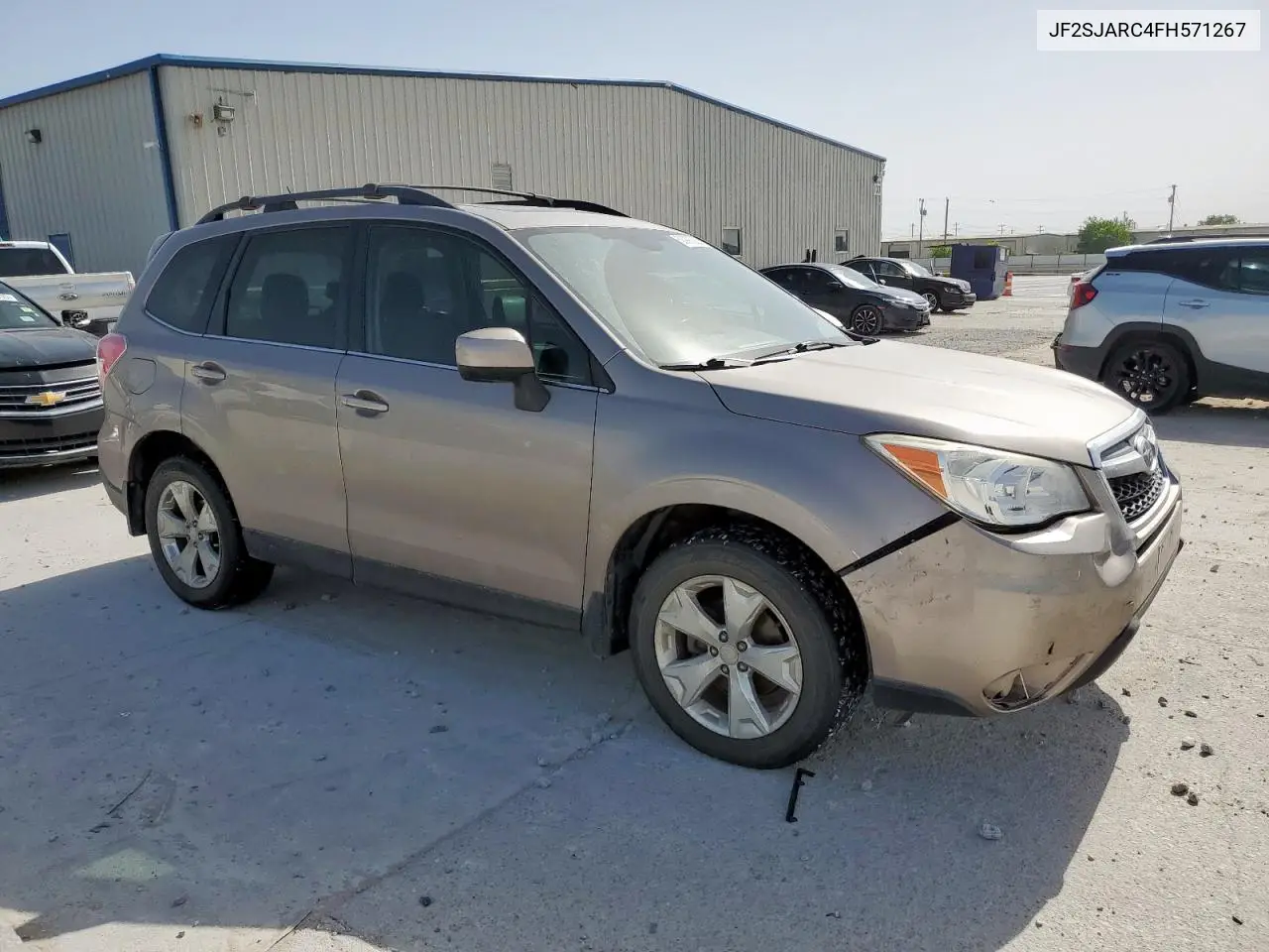2015 Subaru Forester 2.5I Limited VIN: JF2SJARC4FH571267 Lot: 56990365