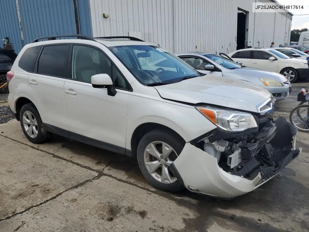 2015 Subaru Forester 2.5I Premium VIN: JF2SJADC4FH817614 Lot: 59705855