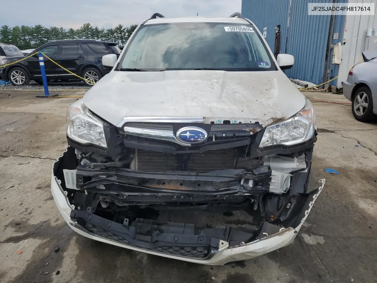 2015 Subaru Forester 2.5I Premium VIN: JF2SJADC4FH817614 Lot: 59705855