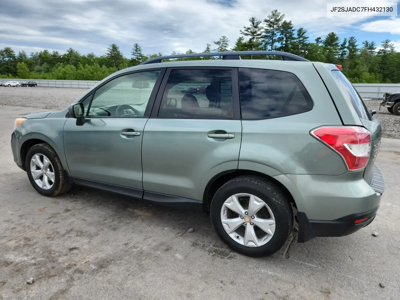 2015 Subaru Forester 2.5I Premium VIN: JF2SJADC7FH432130 Lot: 61172515
