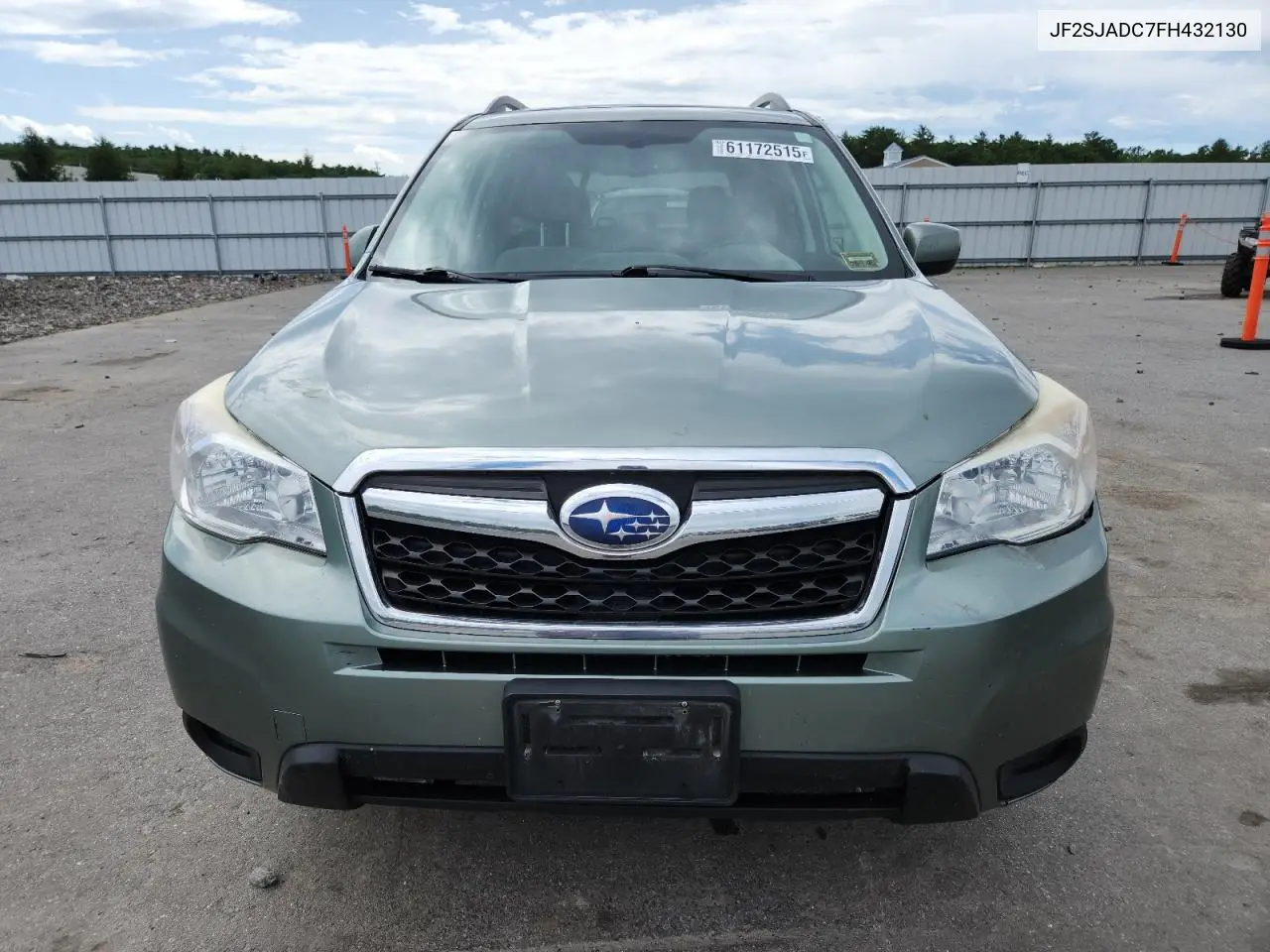 2015 Subaru Forester 2.5I Premium VIN: JF2SJADC7FH432130 Lot: 61172515