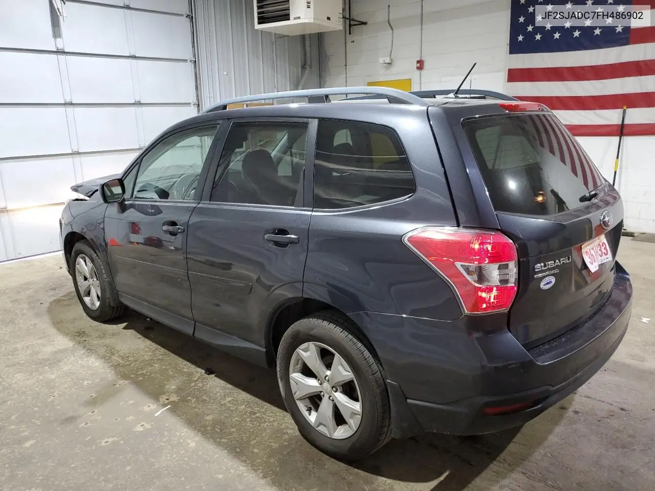 2015 Subaru Forester 2.5I Premium VIN: JF2SJADC7FH486902 Lot: 61623815