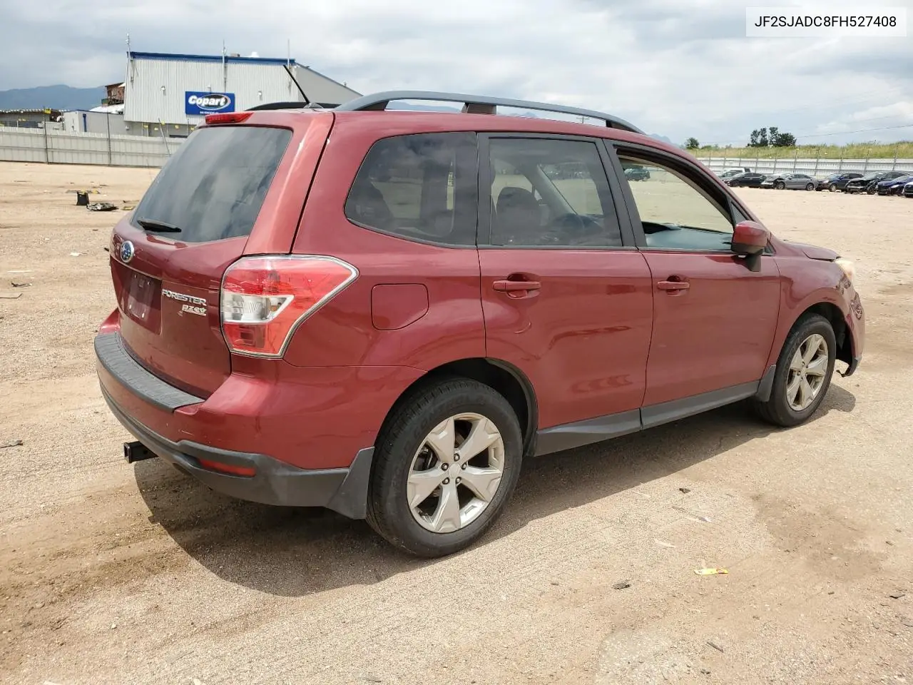 2015 Subaru Forester 2.5I Premium VIN: JF2SJADC8FH527408 Lot: 62022575