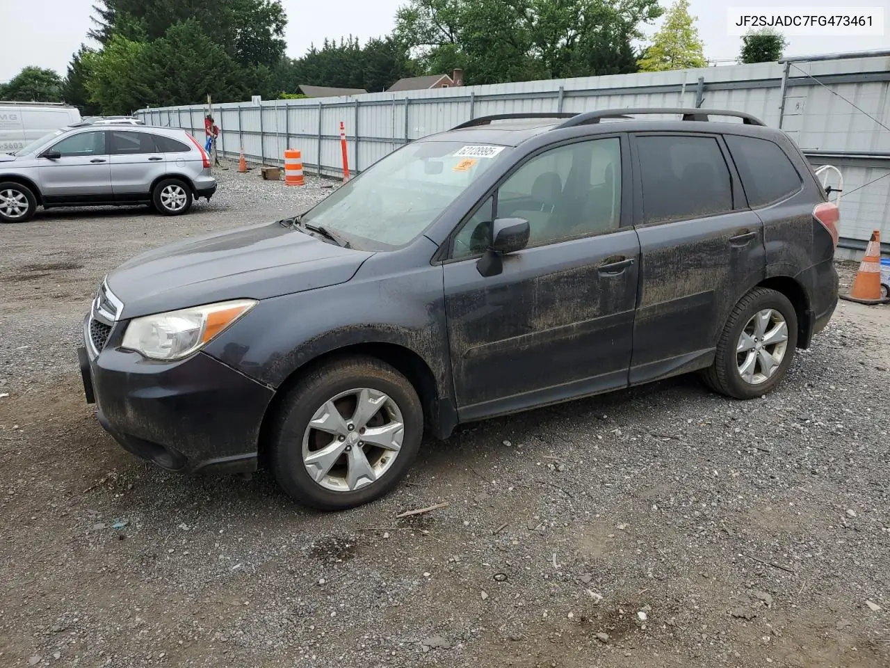 2015 Subaru Forester 2.5I Premium VIN: JF2SJADC7FG473461 Lot: 62128995