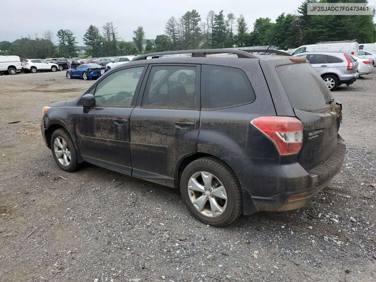 2015 Subaru Forester 2.5I Premium VIN: JF2SJADC7FG473461 Lot: 62128995