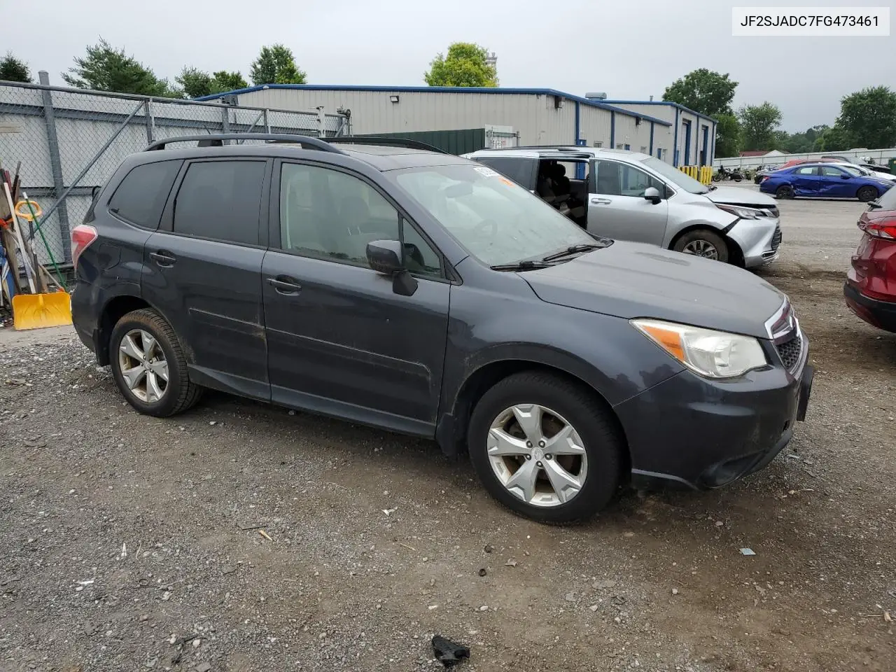 2015 Subaru Forester 2.5I Premium VIN: JF2SJADC7FG473461 Lot: 62128995