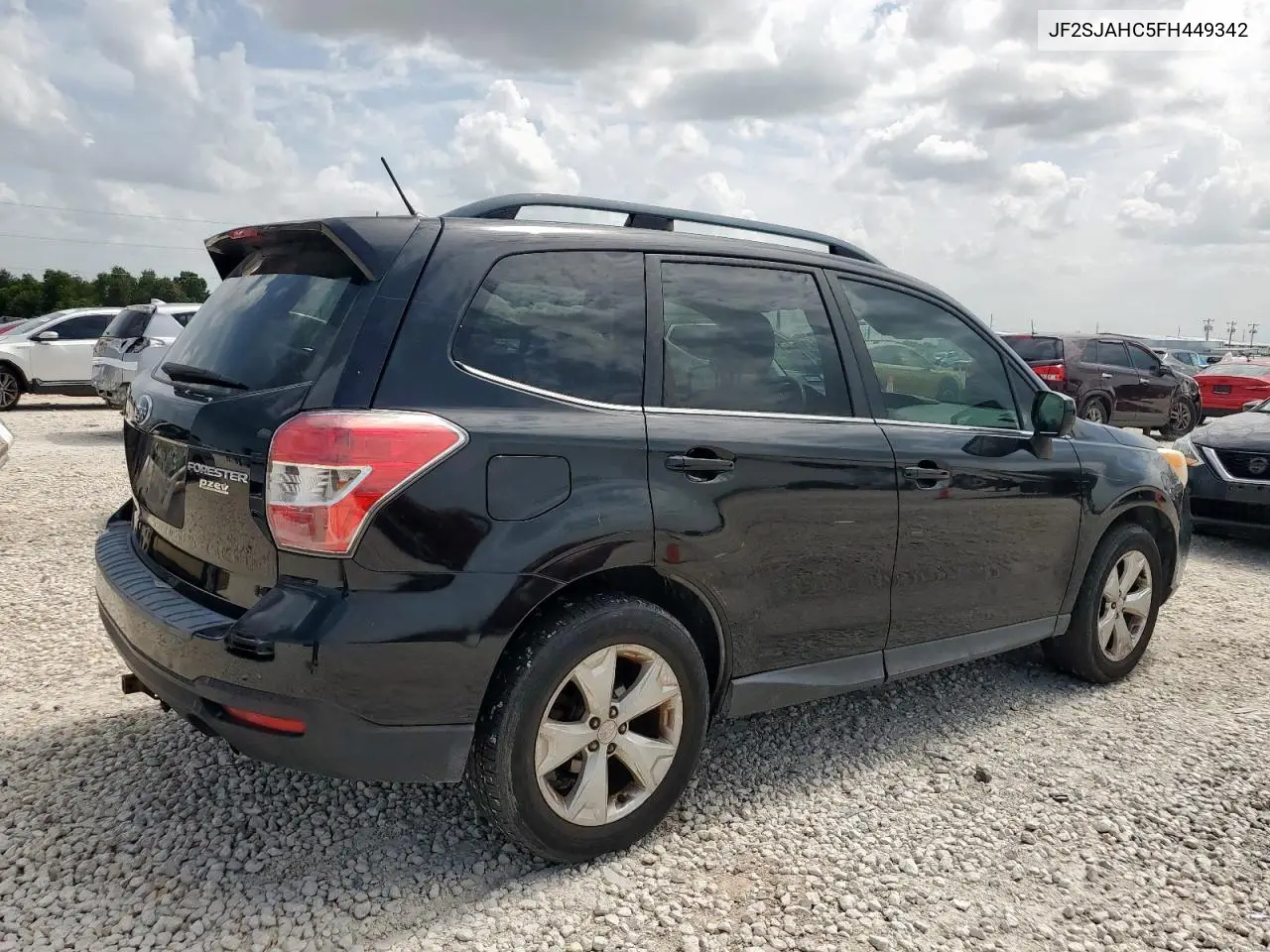 2015 Subaru Forester 2.5I Limited VIN: JF2SJAHC5FH449342 Lot: 62175965