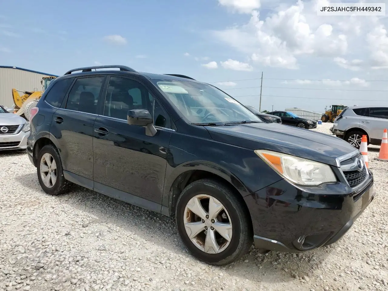 2015 Subaru Forester 2.5I Limited VIN: JF2SJAHC5FH449342 Lot: 62175965