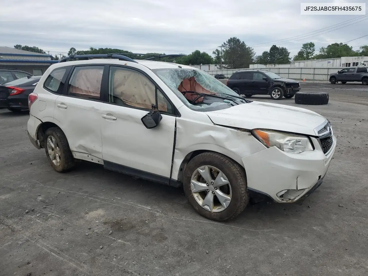 2015 Subaru Forester 2.5I VIN: JF2SJABC5FH435675 Lot: 62206125