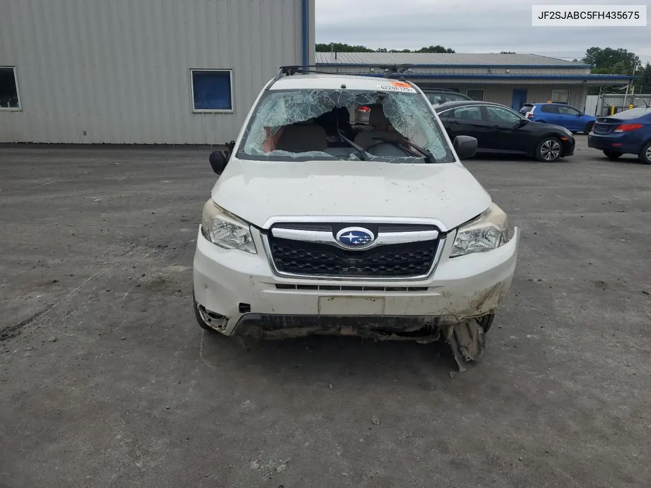 2015 Subaru Forester 2.5I VIN: JF2SJABC5FH435675 Lot: 62206125