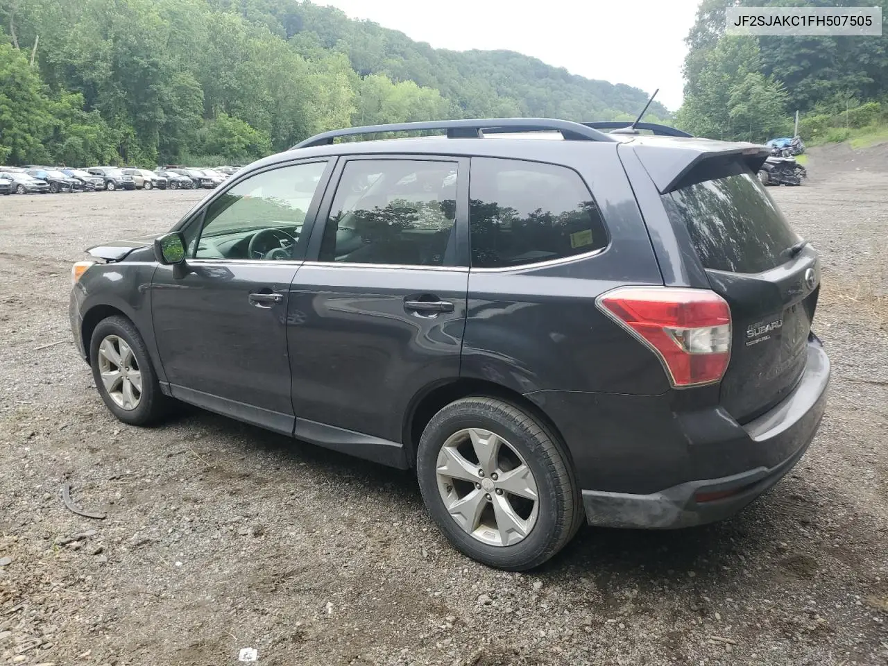 2015 Subaru Forester 2.5I Limited VIN: JF2SJAKC1FH507505 Lot: 62303175