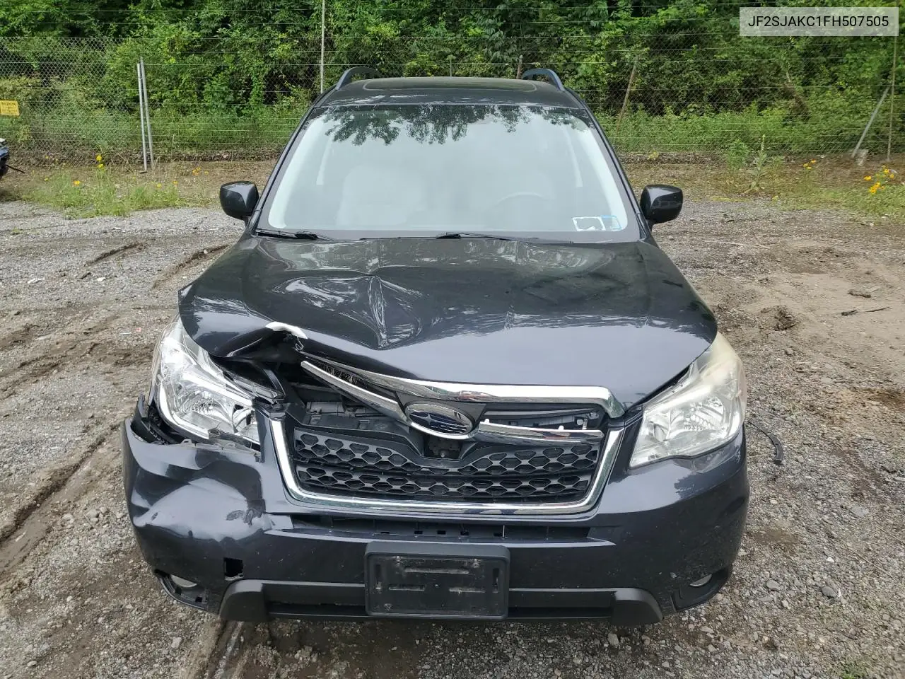 2015 Subaru Forester 2.5I Limited VIN: JF2SJAKC1FH507505 Lot: 62303175
