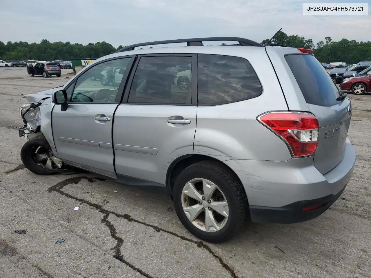 2015 Subaru Forester 2.5I Premium VIN: JF2SJAFC4FH573721 Lot: 62471845