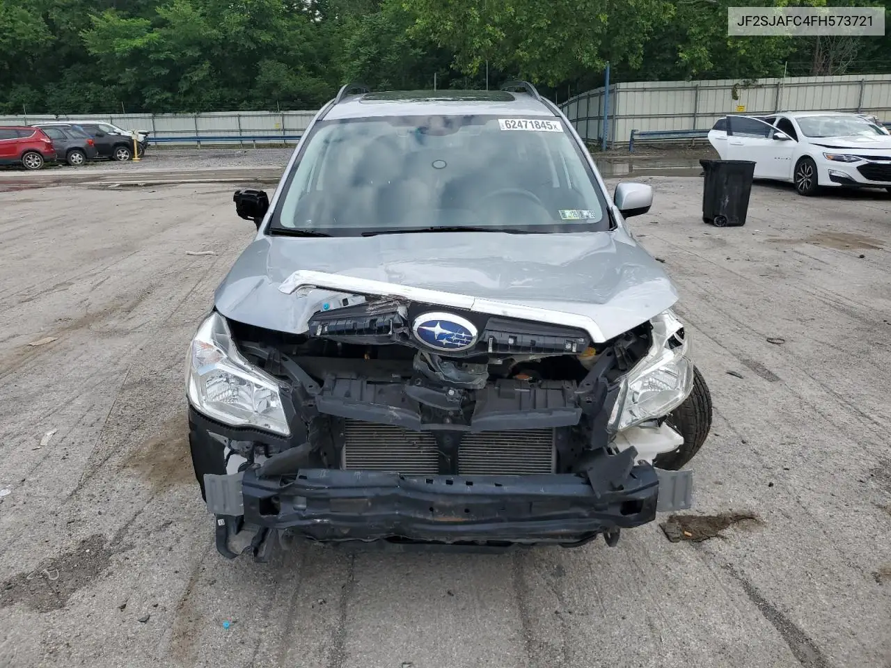 2015 Subaru Forester 2.5I Premium VIN: JF2SJAFC4FH573721 Lot: 62471845